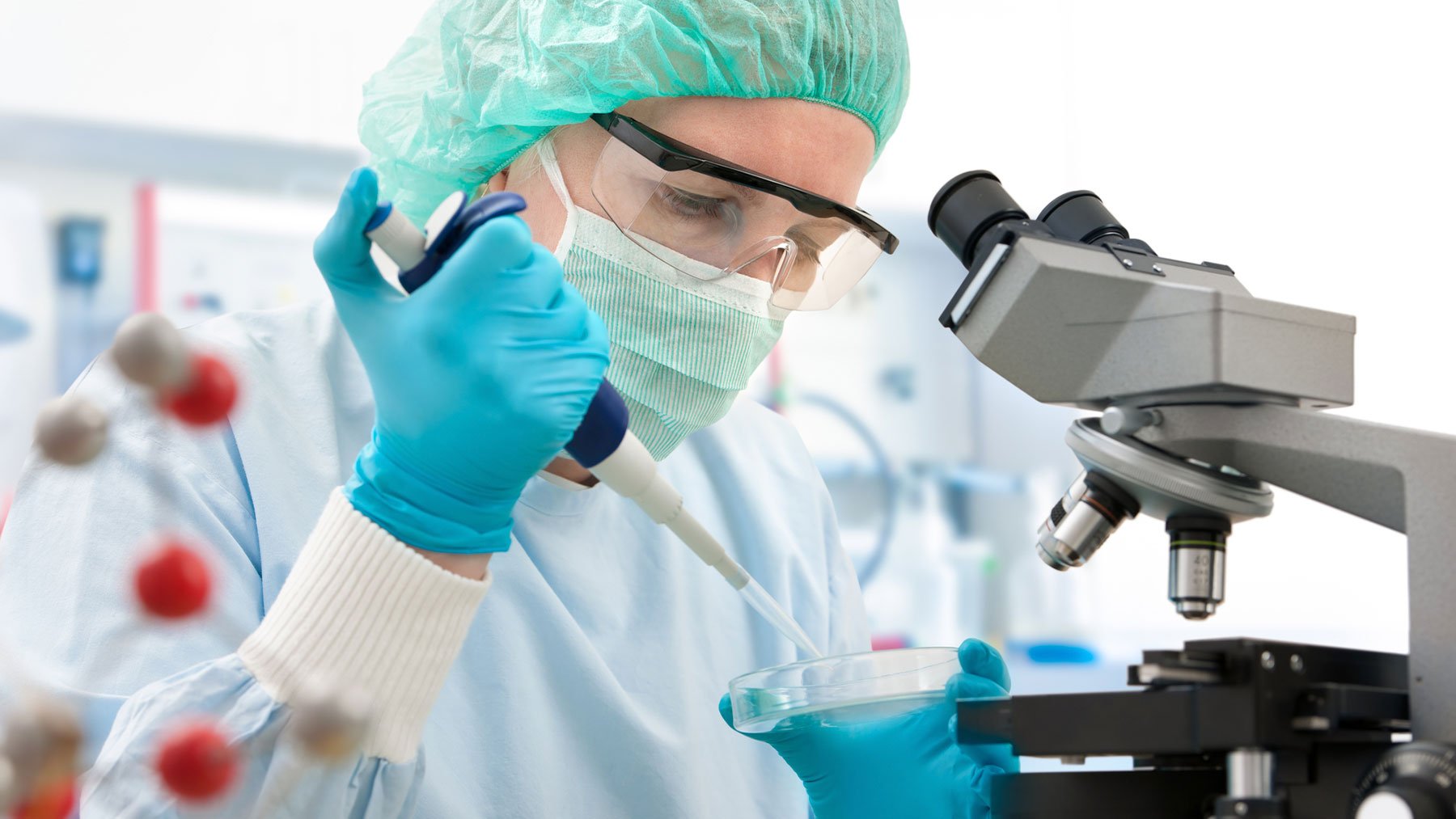 Un técnico en un laboratorio.