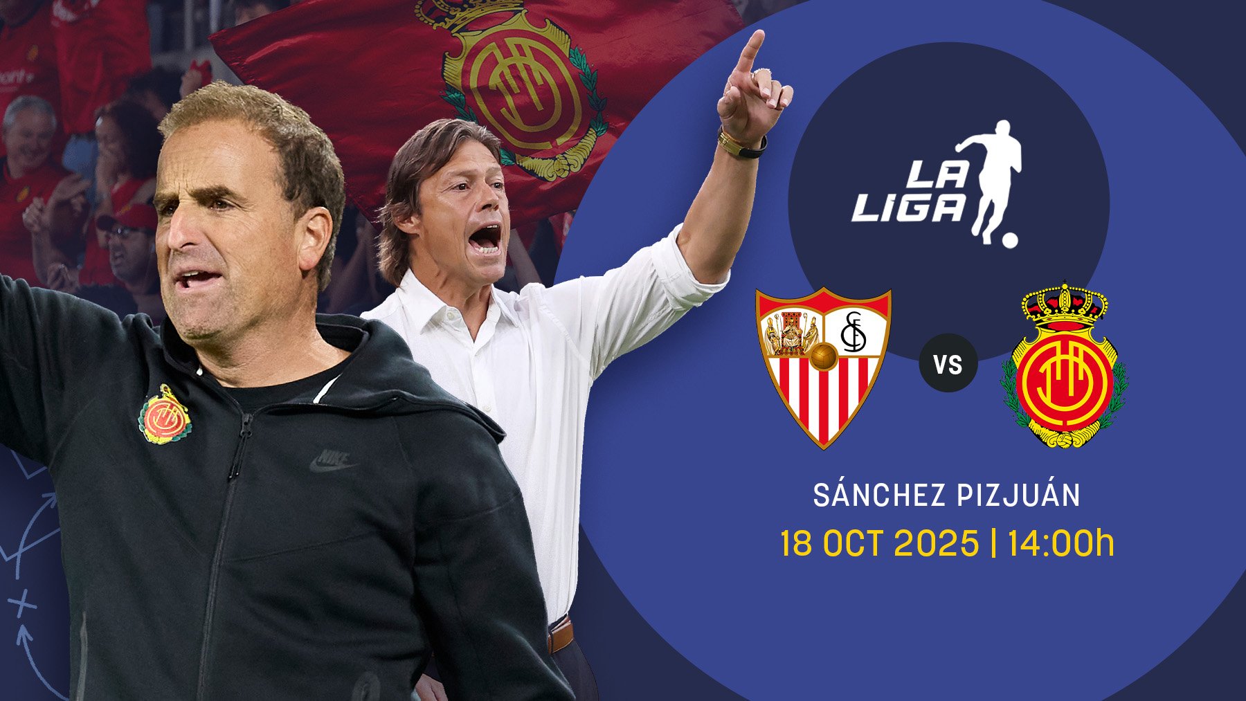 Sevilla-Mallorca: ¿a la quinta va la vencida?