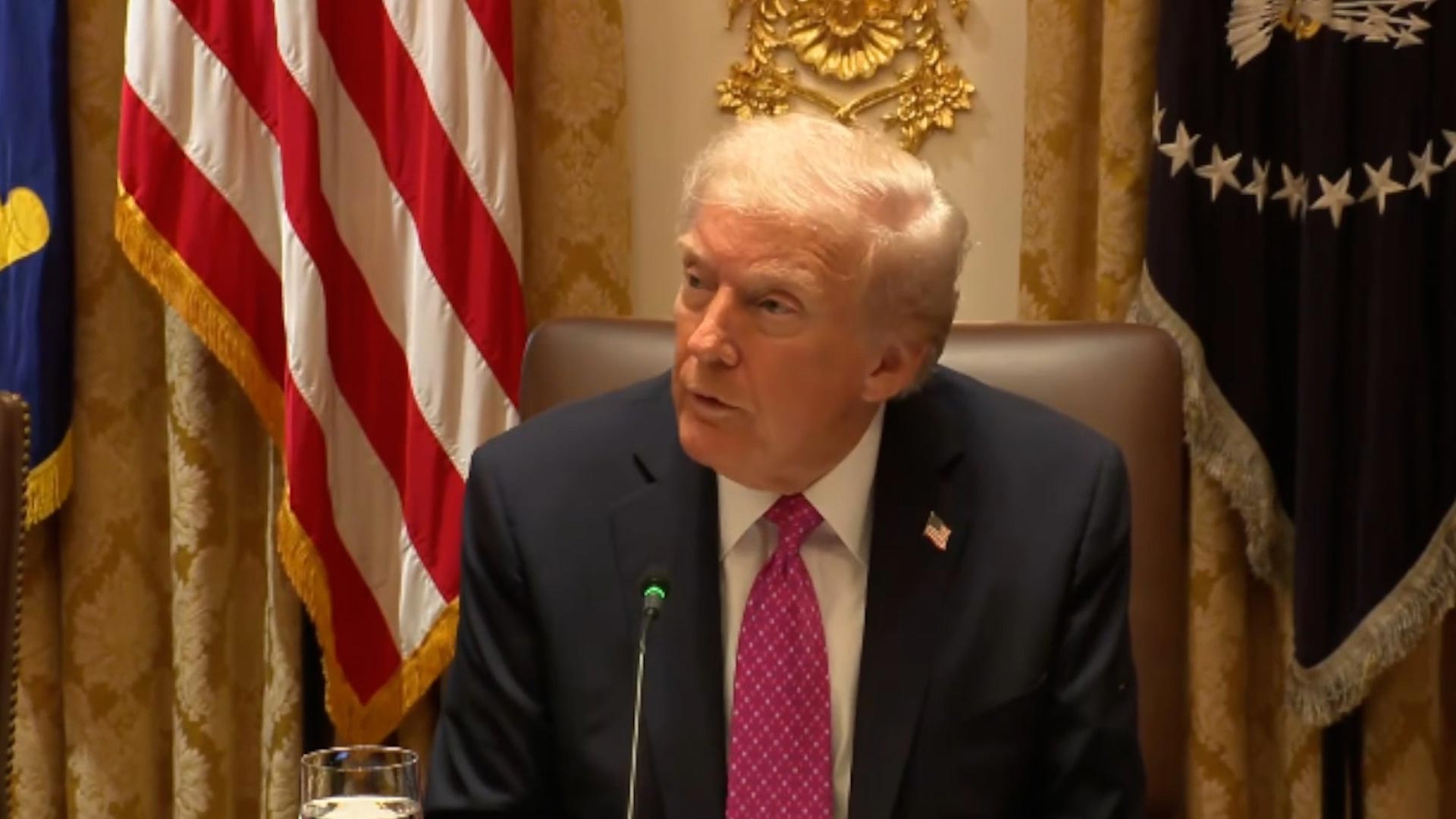 Donald Trump en la Casa Blanca.