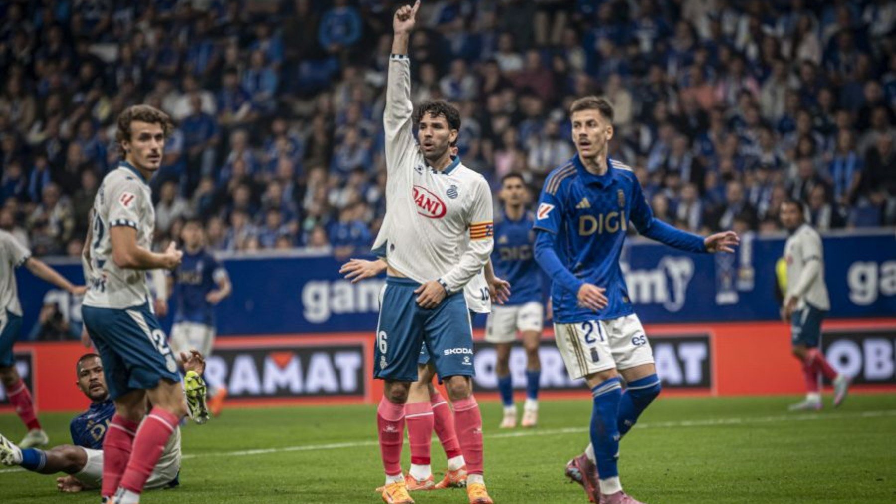Cabrera, capitán del Espanyol, critica la censura de Tebas (Laliga)