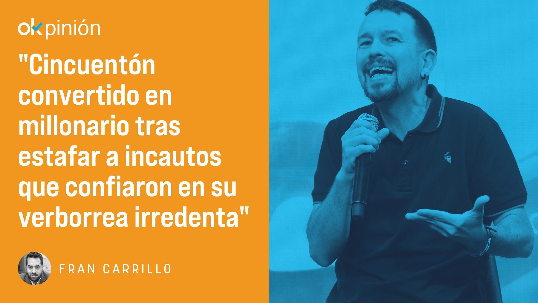 Pablo Iglesias, el Lenin de AliExpress