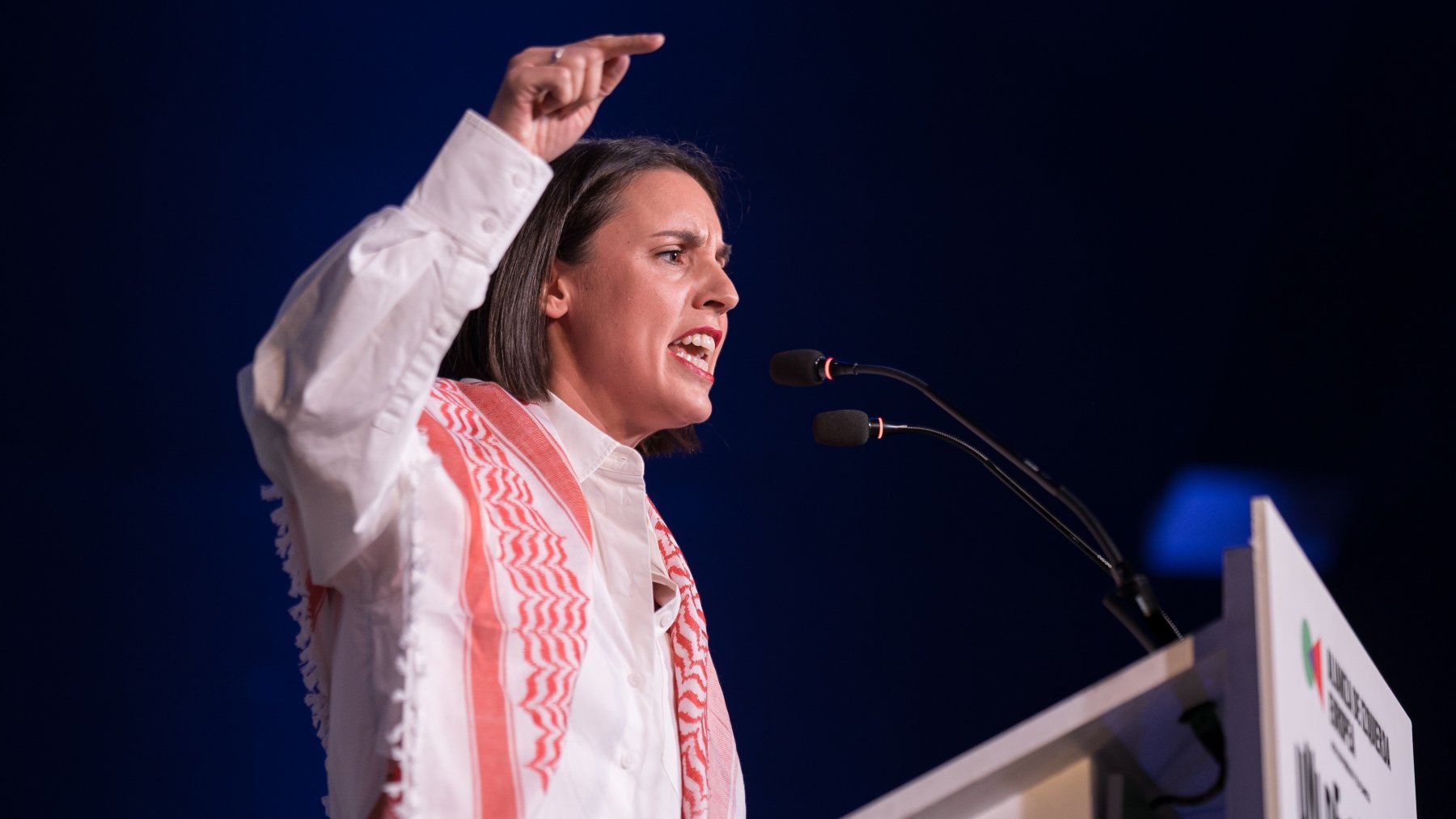 La eurodiputada de Podemos, Irene Montero. (EP)