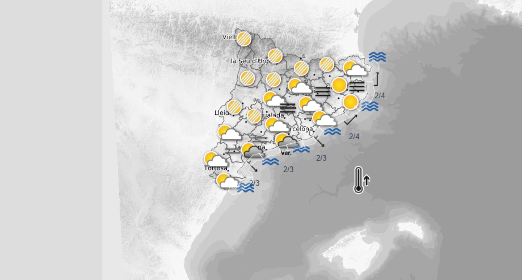 Cataluña se cubre de nubes: el aviso de Meteocat que puede cambiar tus planes al aire libre