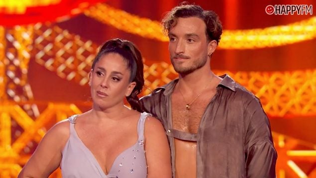 Anabel Pantoja en 'Bailando con las estrellas'. (Mediaset)
