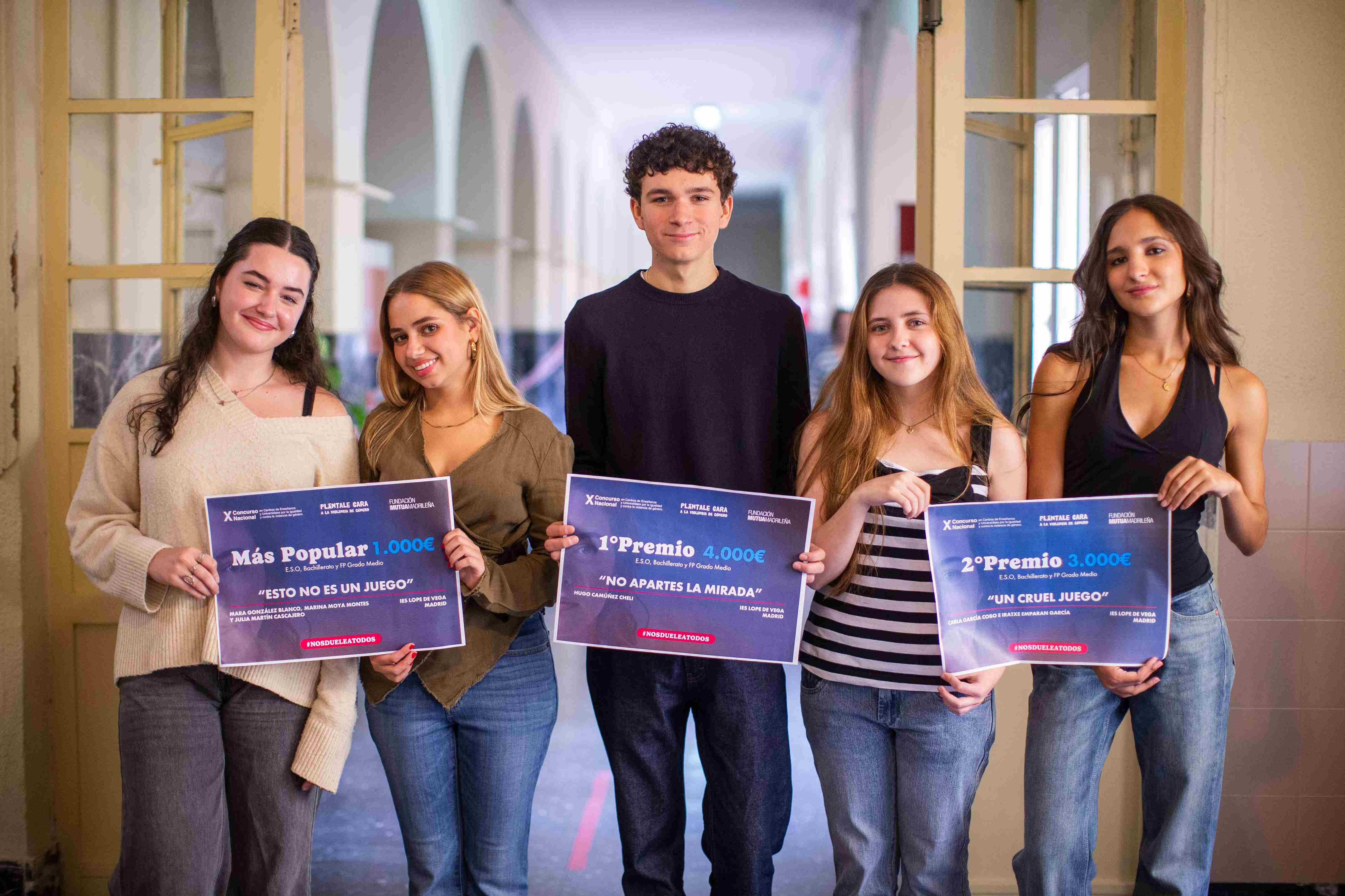 Fundación Mutua Madrileña premiará la creatividad de los estudiantes para concienciar contra la violencia de género