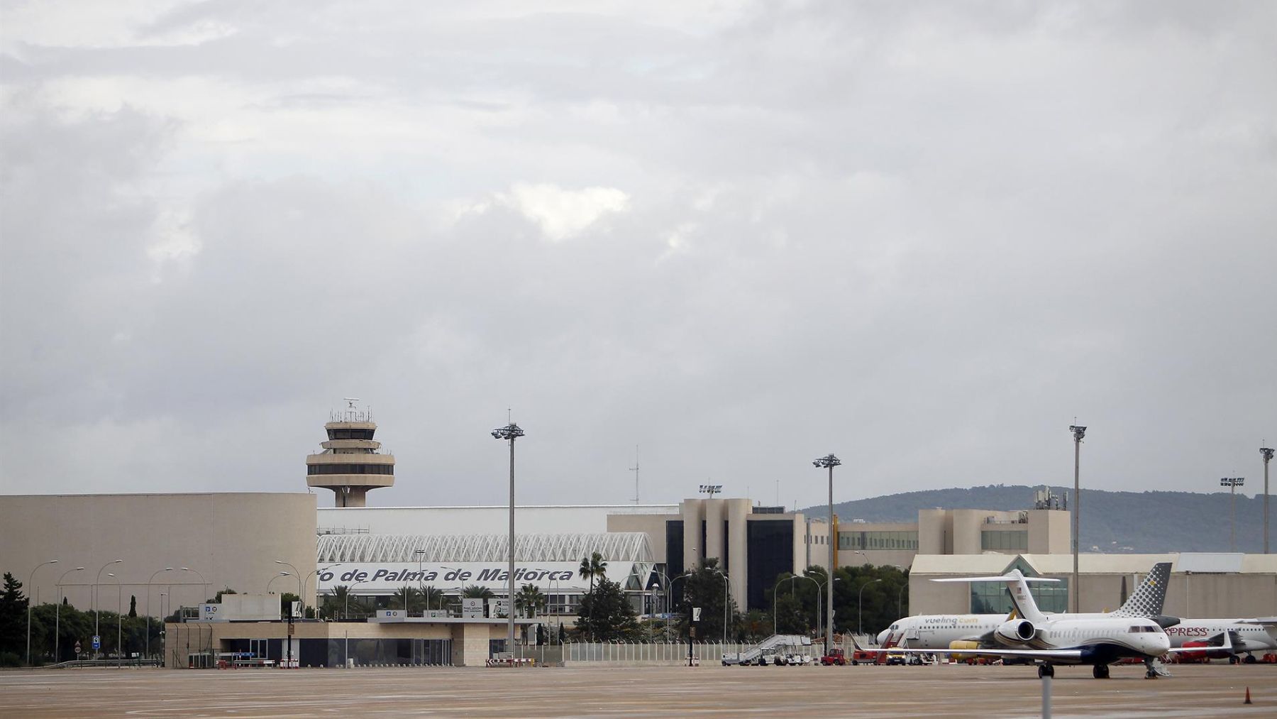 dron aeropuerto Palma