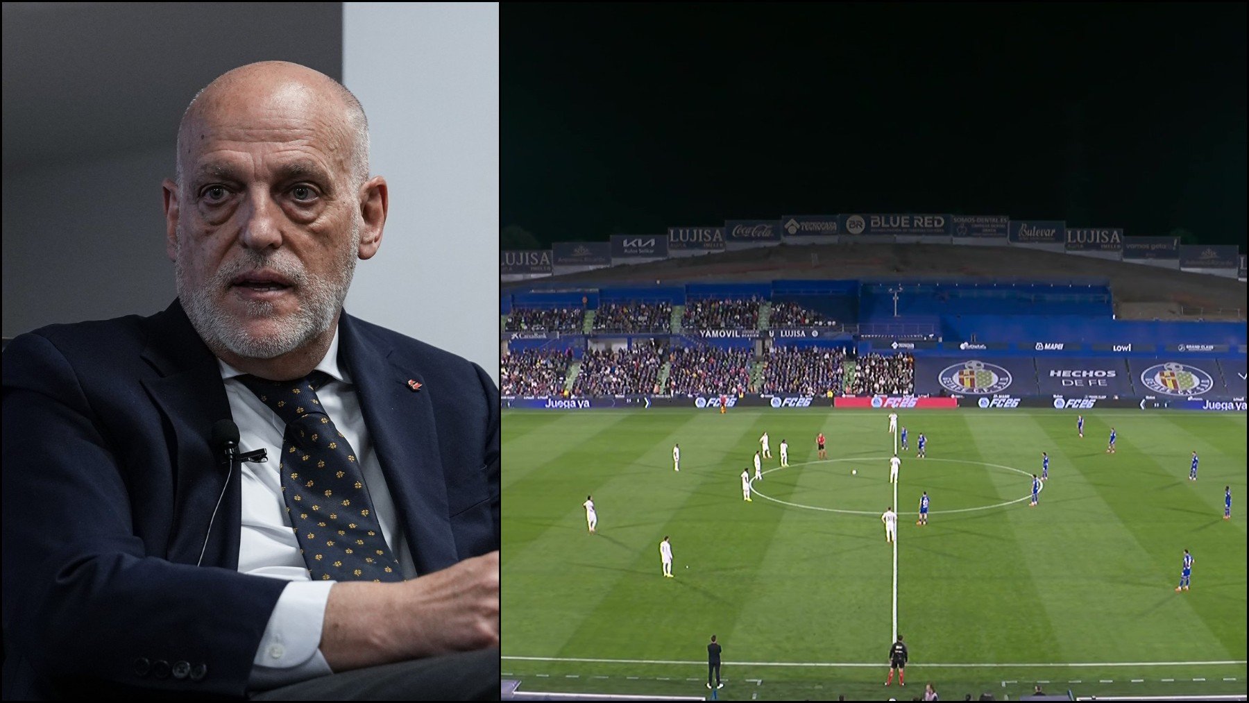Tebas envía una carta a la AFE. (Movistar)