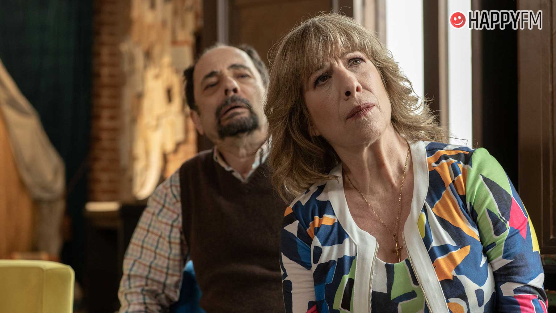 Jordi Sánchez y Nathalie Señea en la temporada 16ª de 'La que se avecina' (Prime Video).