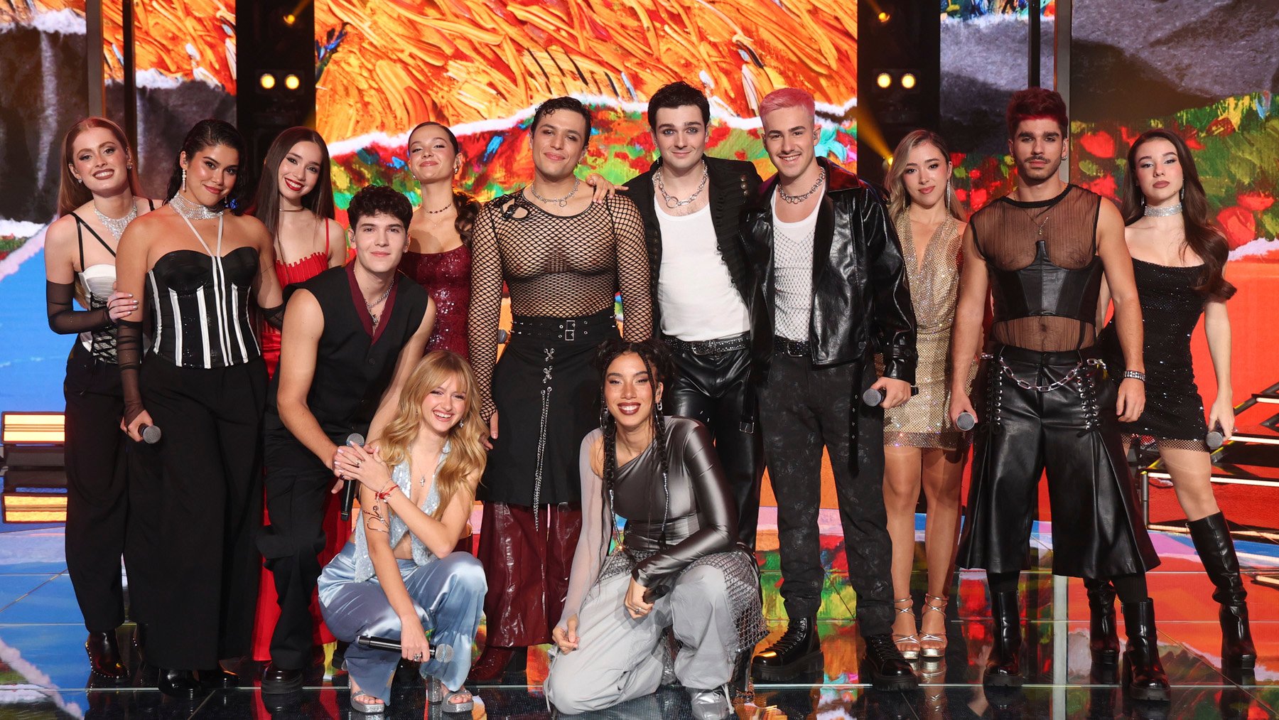 Concursantes de OT 2025 en la Gala 5. (Prime Video)