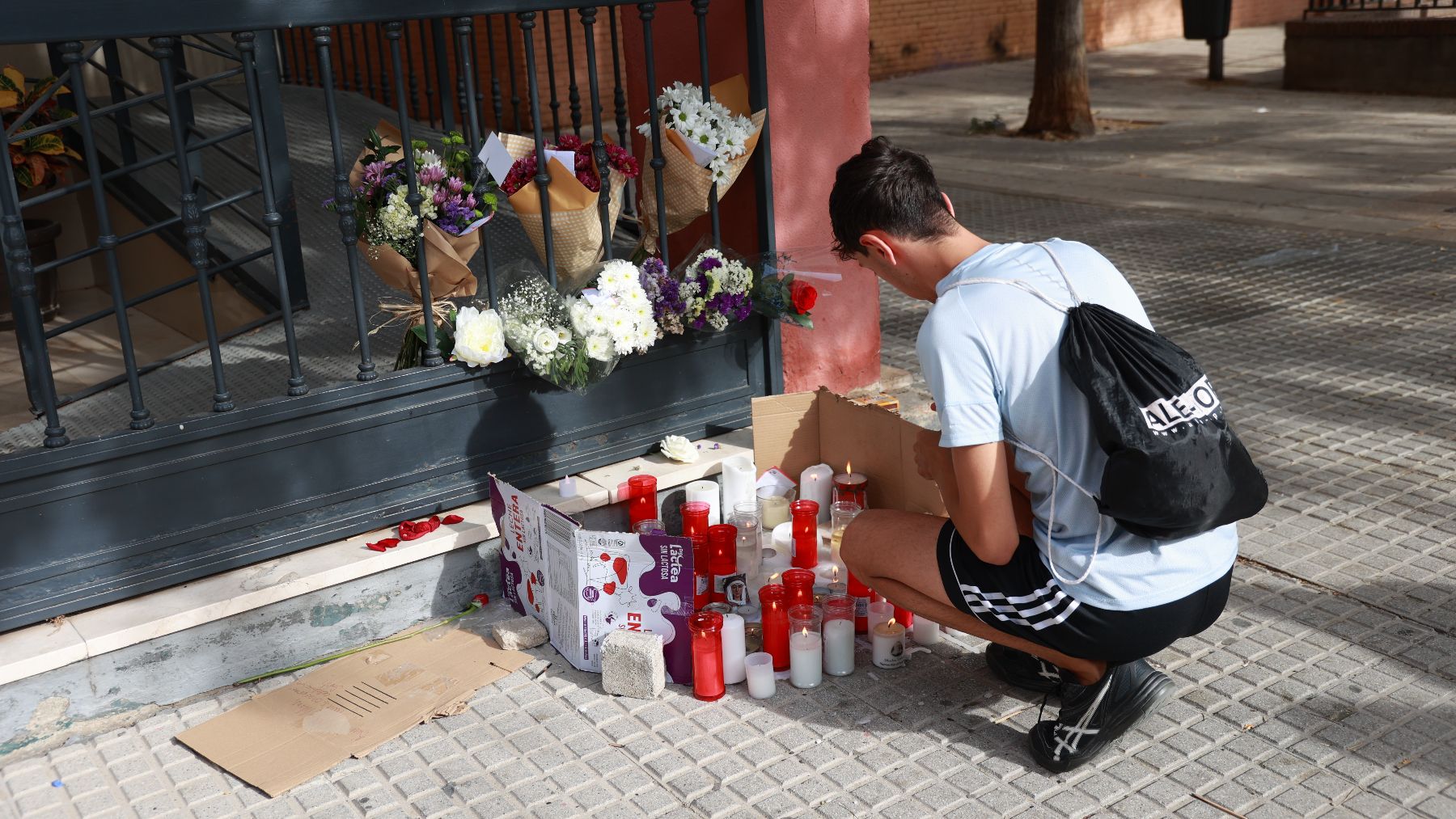 Homenaje a Sandra en el colegio concertado Irlandesas Loreto.