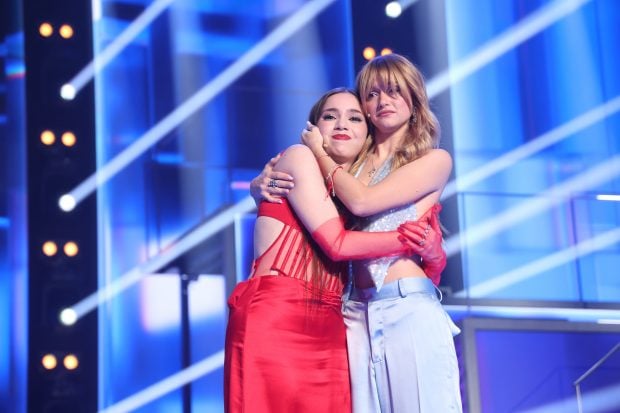 Judit y Lucía Casani en la Gala 5 de OT 2025. (Prime Video)