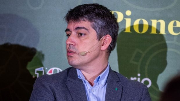 Roi Fernández, director de Augas de Galicia.