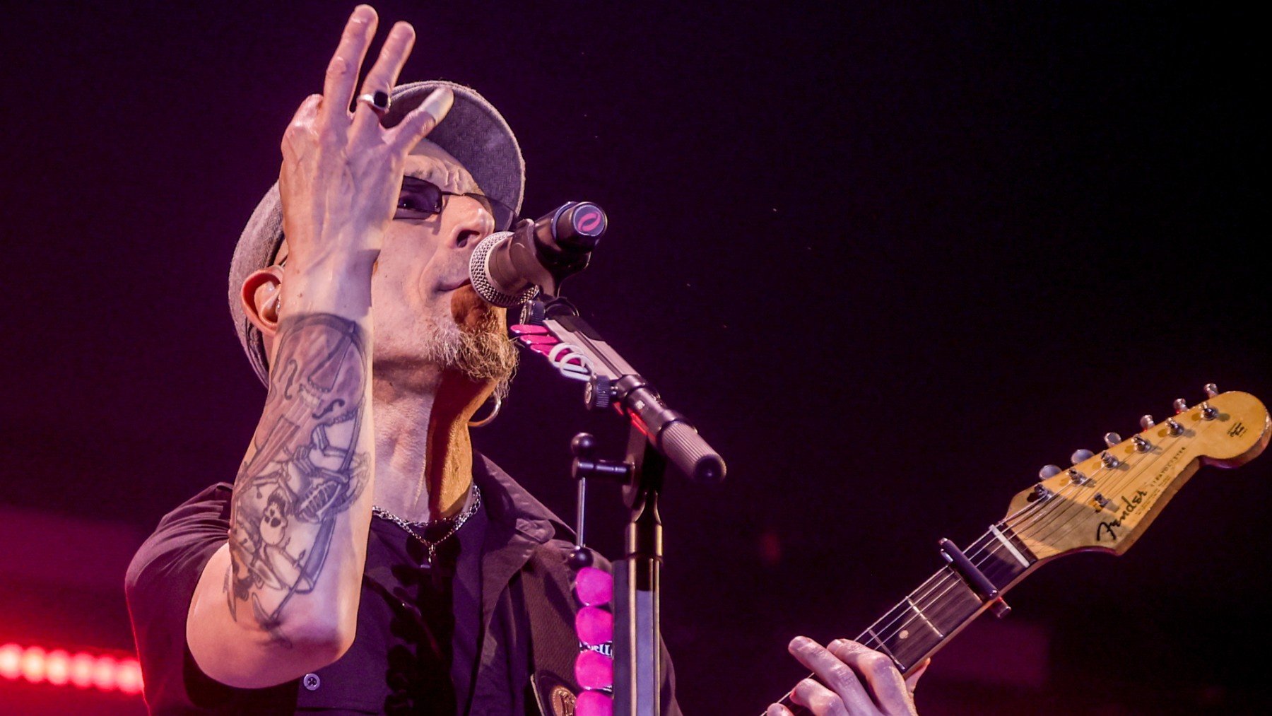 Fito Cabrales en un concierto en Madrid. (Foto: Europa Press)