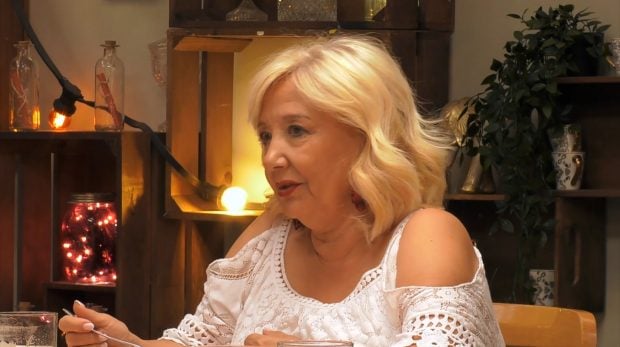 Mayte en First Dates. (Mediaset)