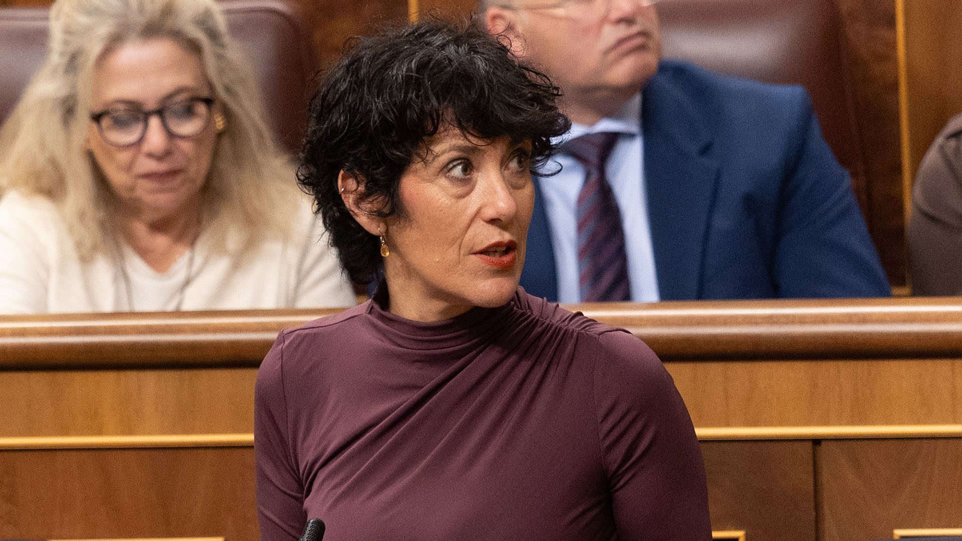 Elma Saiz, ministra de Seguridad Social.