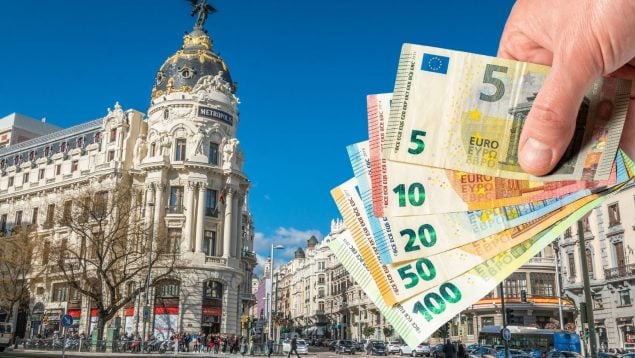 Sueldo para vivir en Madrid