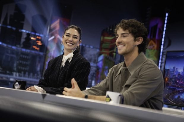 Blanca Suárez y el actor Manu Ríos en El Hormiguero (Atresmedia).