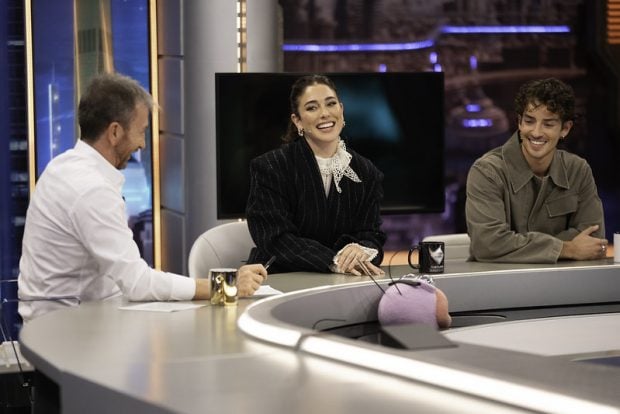 Blanca Suárez y el actor Manu Ríos en El Hormiguero (Atresmedia).