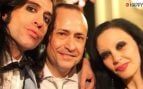 Mario Vaquerizo y Alaska junto a su amigo. (Instagram)