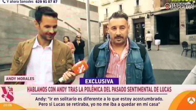 Andy Morales en Y ahora Sonsoles. (Atresmedia)