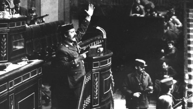 Antonio Tejero, 23-F, golpe de Estado