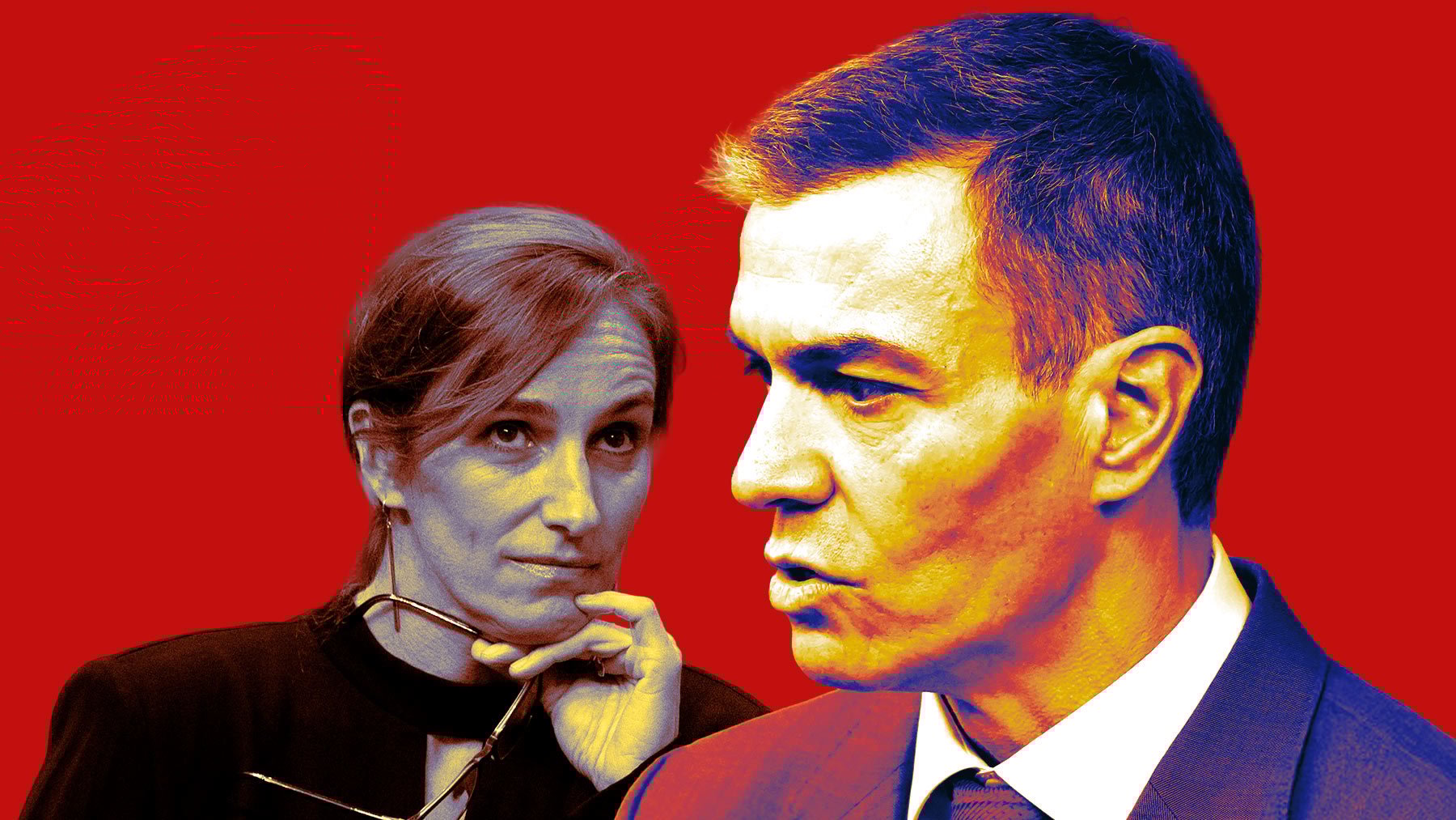 Mónica García y Pedro Sánchez.