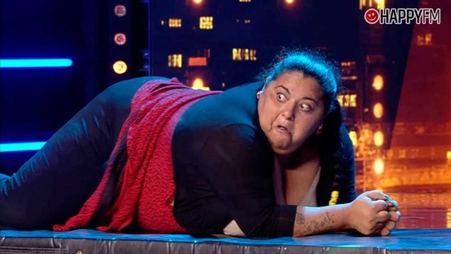 'La Falete' en su paso por 'Got Talent' (Mediaset).