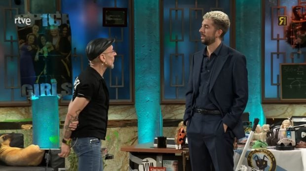 Fito Cabrales y David Broncano en La Revuelta. (RTVE)
