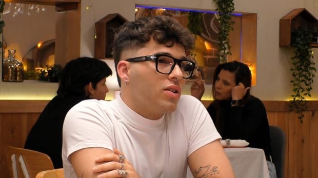 Jorge en First Dates. (Mediaset)