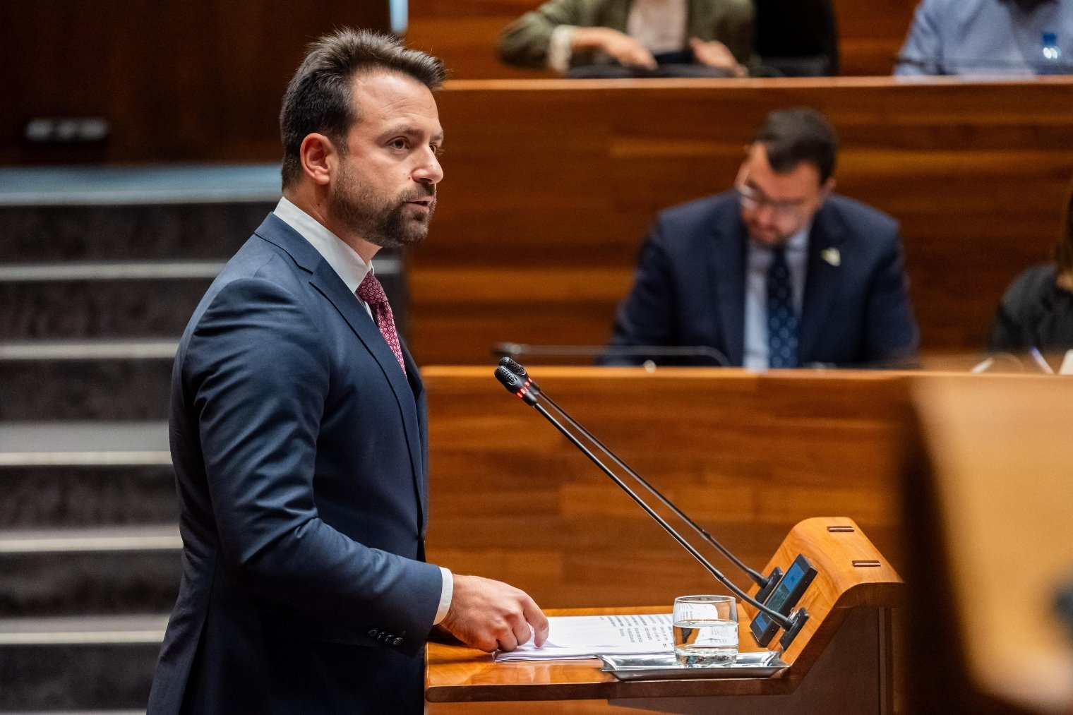 Álvaro Queipo, presidente del PP de Asturias.