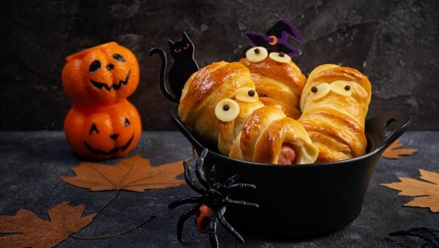 Aperitivos salados en Halloween
