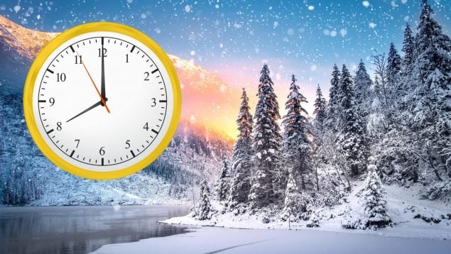 Cambio al horario de invierno