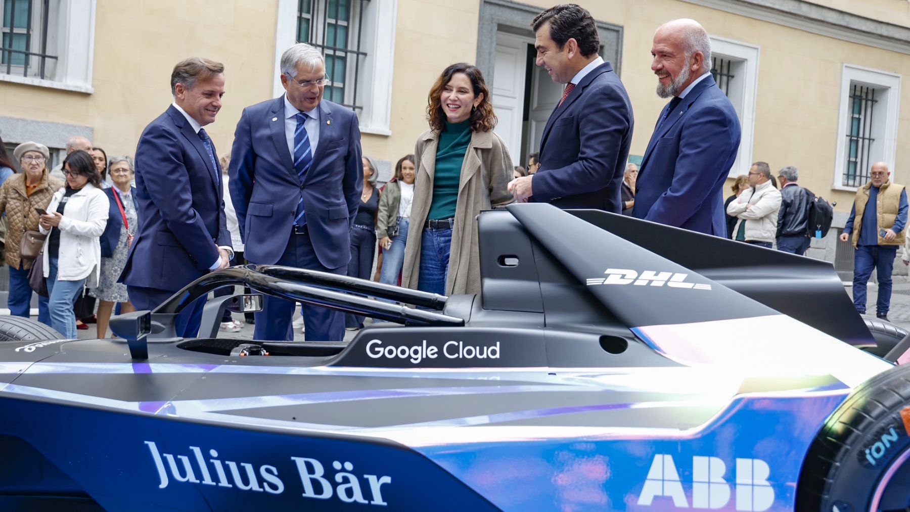 Imagen del acto de presentación del e-prix de Madrid.