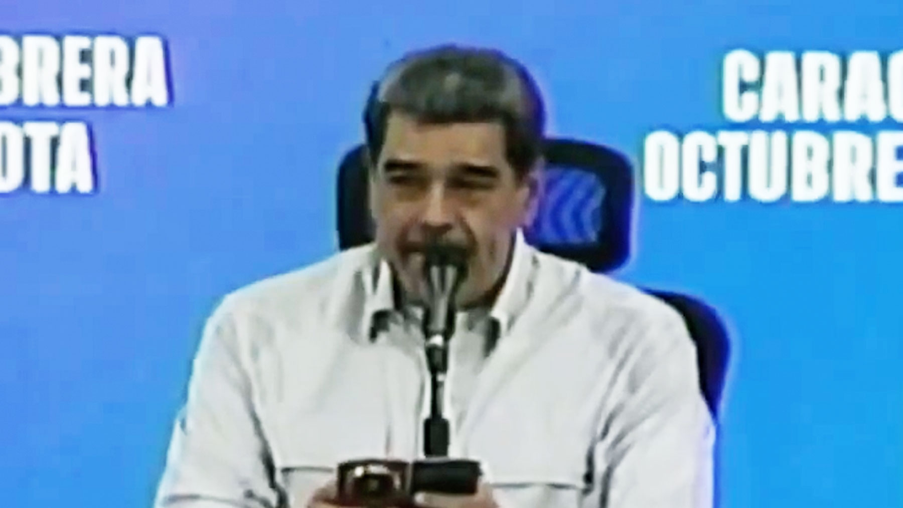 Nicolás Maduro, dictador de Venezuela.