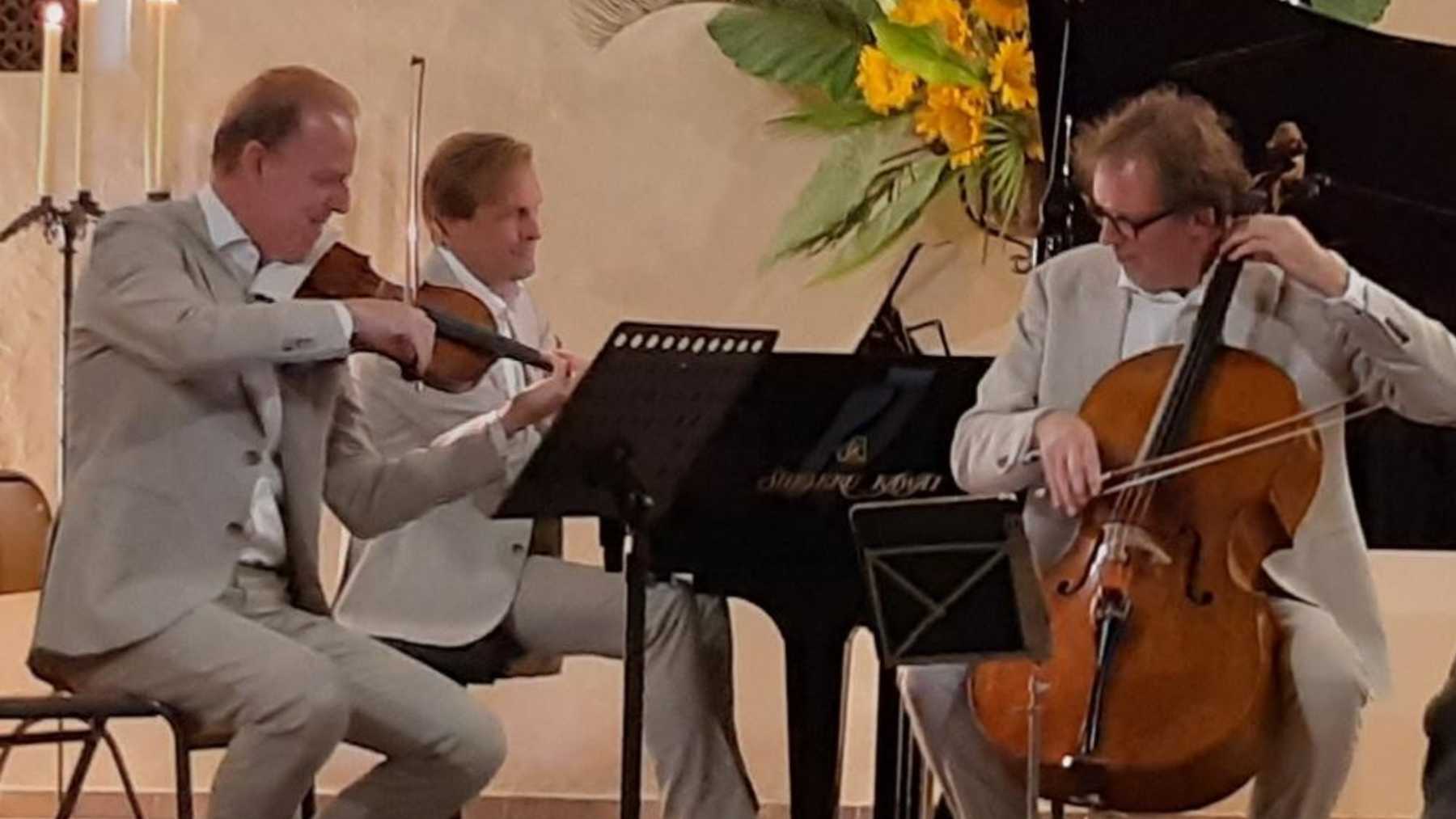 El Storioni Trío en el Festival del Puerto de Sóller.