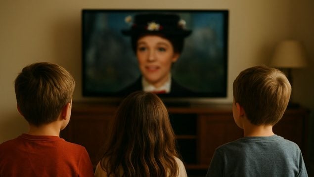 Película, niños, valores