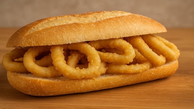 Bar con el mejor bocata de calamares en Madrid, bocadillo de calamares en Madrid, bares de Argüelles, mejor bocata de calamares, Madrid bocadillo de calamares, bar madrileño Los Bocadillos.