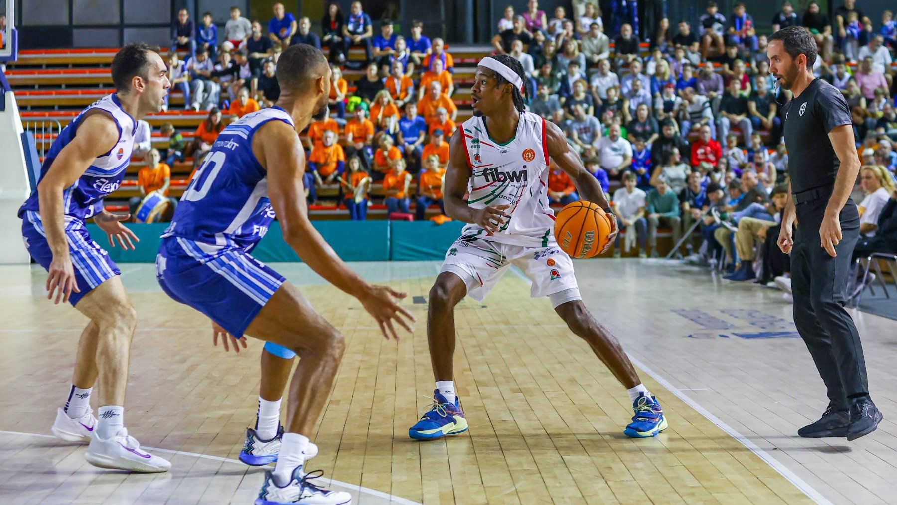 Bracey, durante el partido ante el Flexicar Fuenlabrada