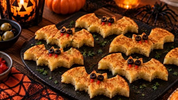 Murciélagos de tortilla paso a paso