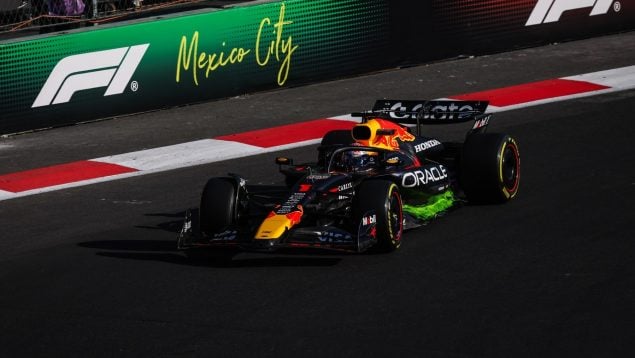 Max Verstappen, en la clasificación del GP de México. (Europa Press)