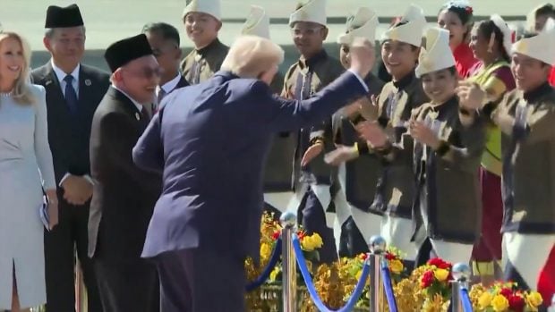 Trump baile Malasia