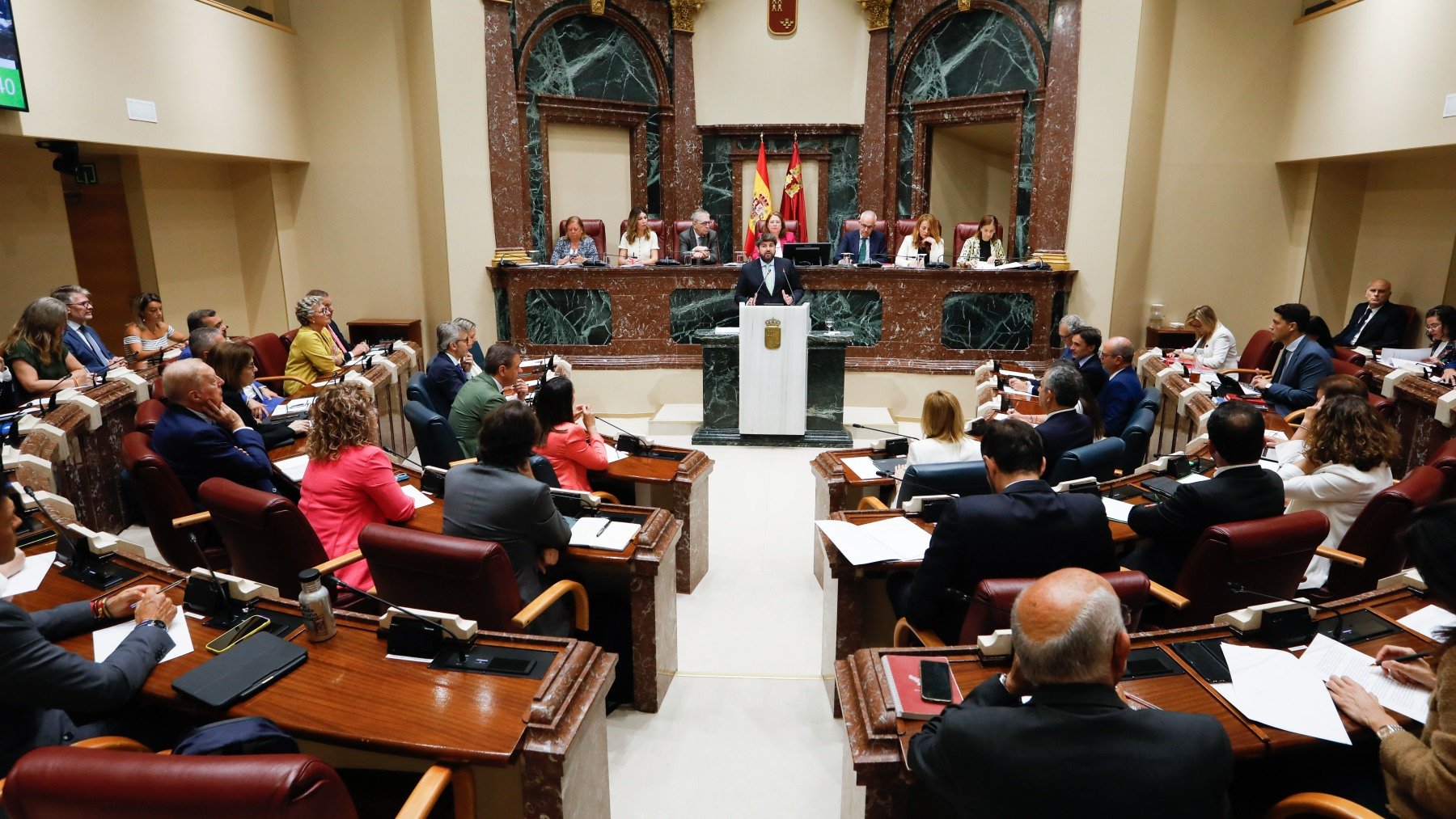 Asamblea de la Región de Murcia. (EP)