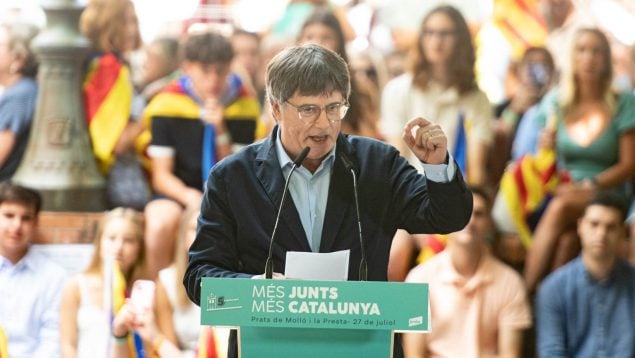 Puigdemont Pedro Sánchez
