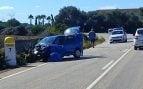 carretera Santanyí choque frontal accidente