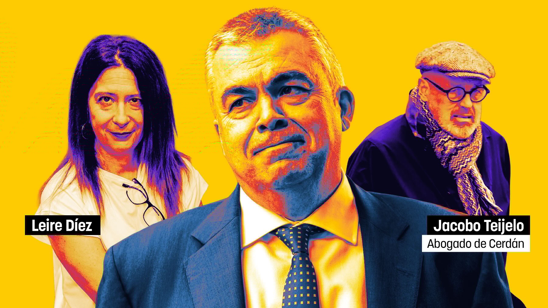 Leire Díez se ha reunido dos veces con la defensa de Santos Cerdán desde que ingresó en prisión