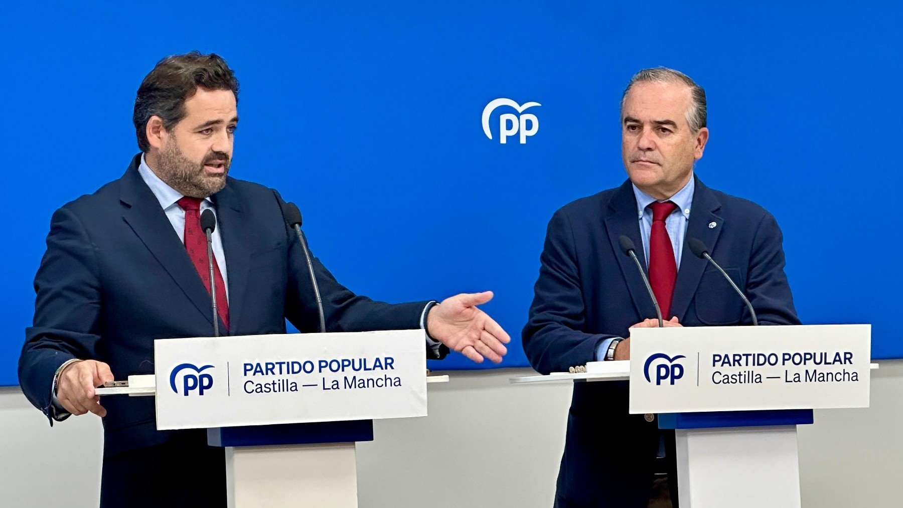 Paco Núñez y José Julián Gregorio en Talavera. (Foto: EP)
