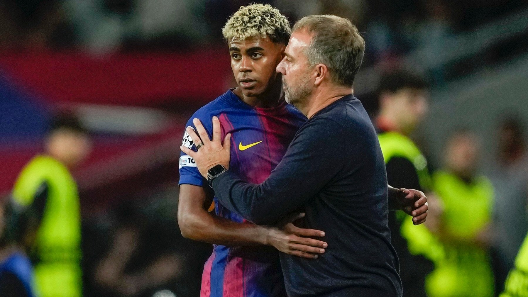 Lamine se borra de un entrenamiento voluntario de Flick al que sí acuden Pedri, Fermín o Lewandowski