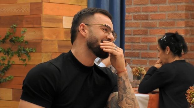 Borja en First Dates. (Mediaset)