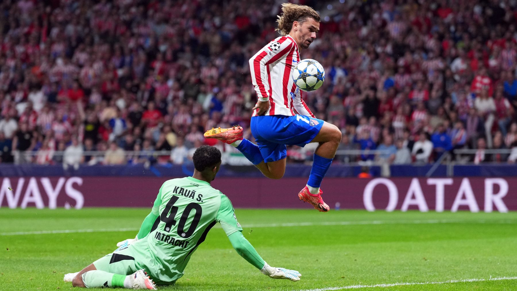 Griezmann en un partido reciente.