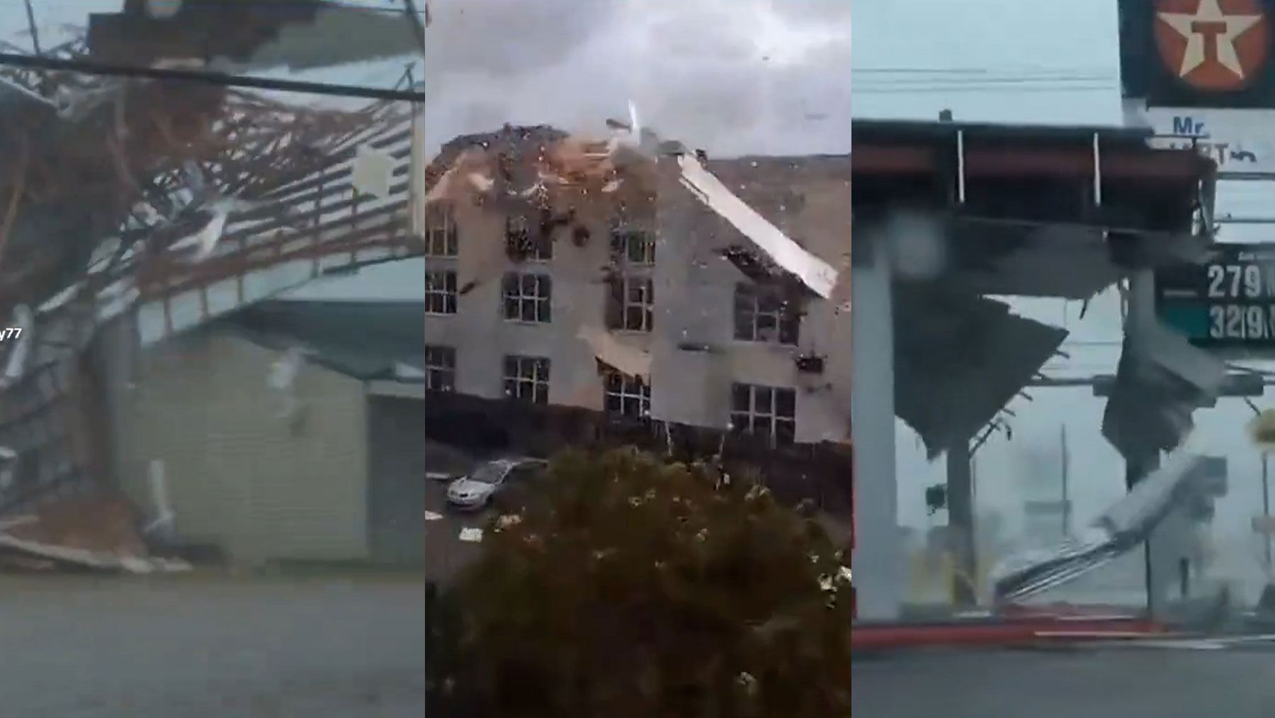 Destrozos del huracán Melissa.